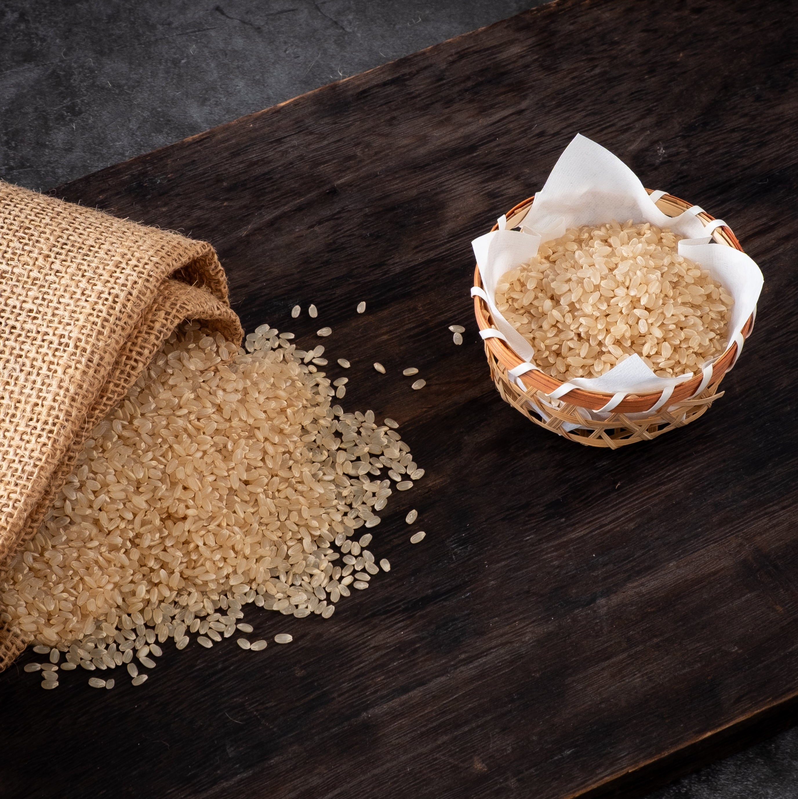 ふっくら玄米 5 kg 銘柄：ひとめぼれ(宮城県産) -堀本商店-