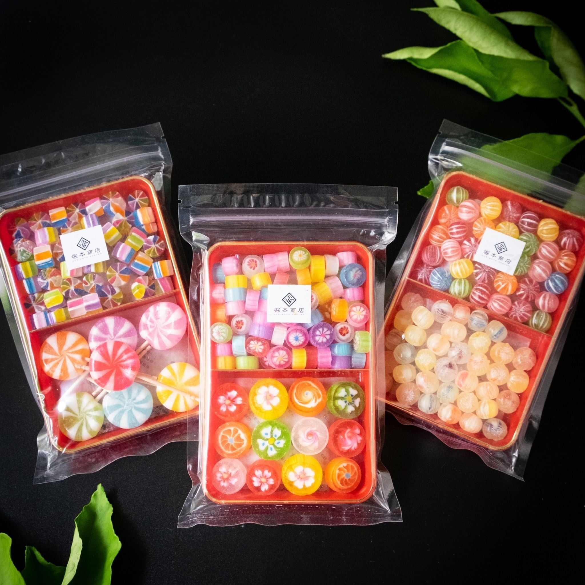 京の飴細工 《詰め合わせ3種セット》-堀本商店-